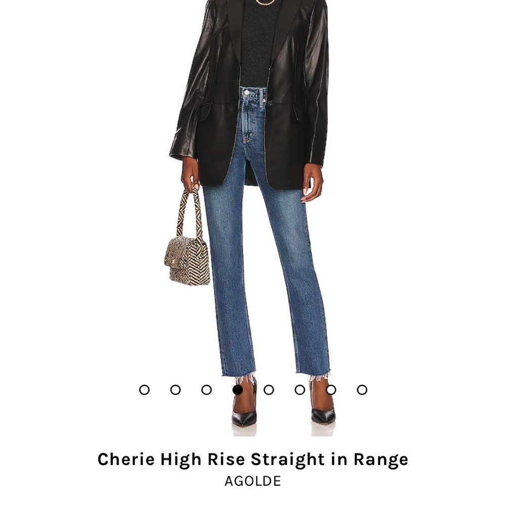 Agolde Cherie High Rise Straight - Range